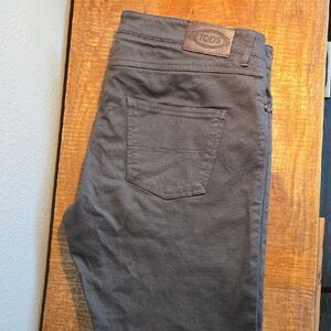 Tod's Gray Jeans Classic Style‎ Medium-Weight Denim